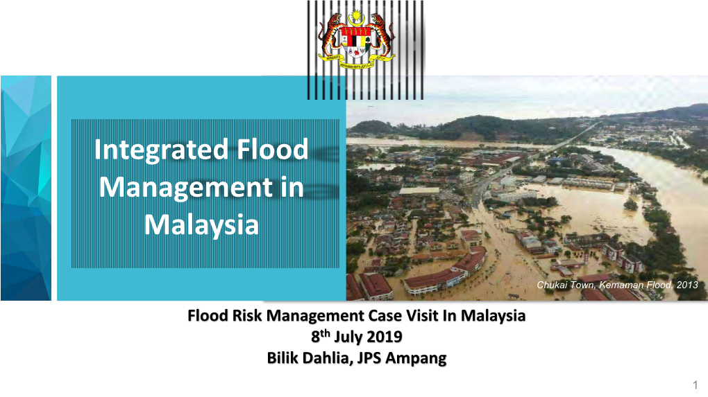 Integrated Flood Management in Malaysia