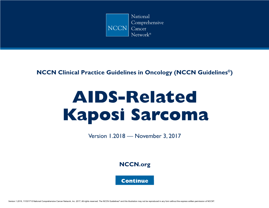 AIDS-Related Kaposi Sarcoma