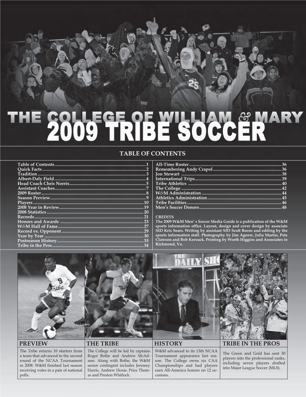 Table of Contents Preview the Tribe History Tribe In