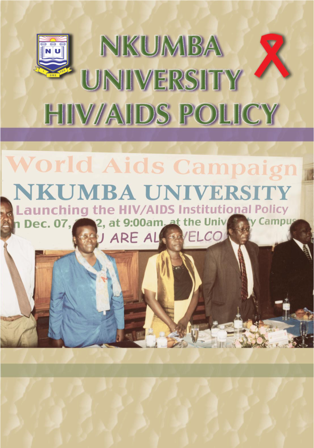 Nkumba University HIV/AIDS Policy 1