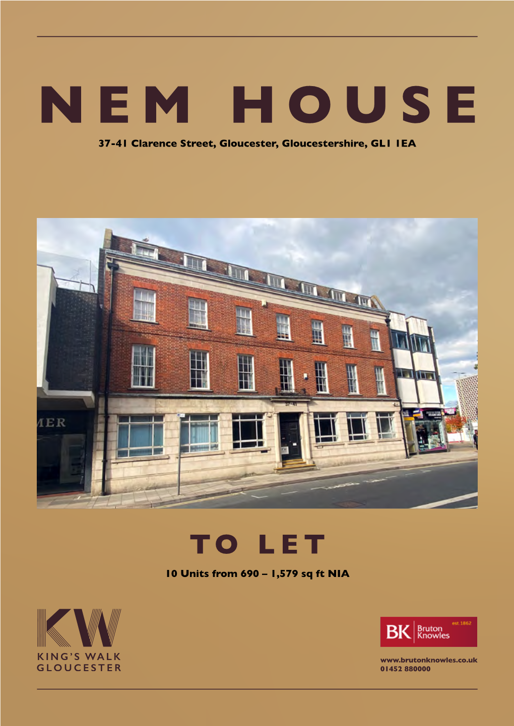 NEM HOUSE 37-41 Clarence Street, Gloucester, Gloucestershire, GL1 1EA