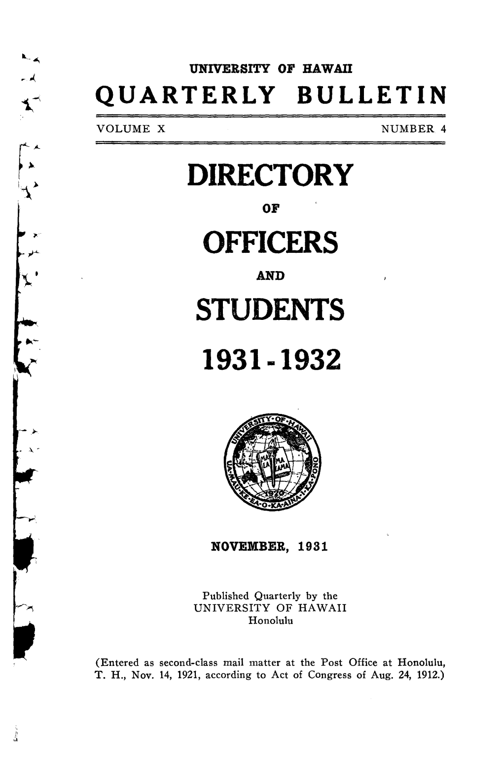 Directory Officers Students