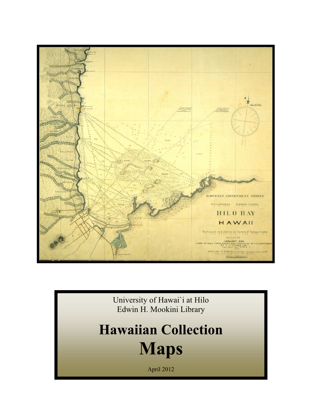 Hawaiian Collection Maps
