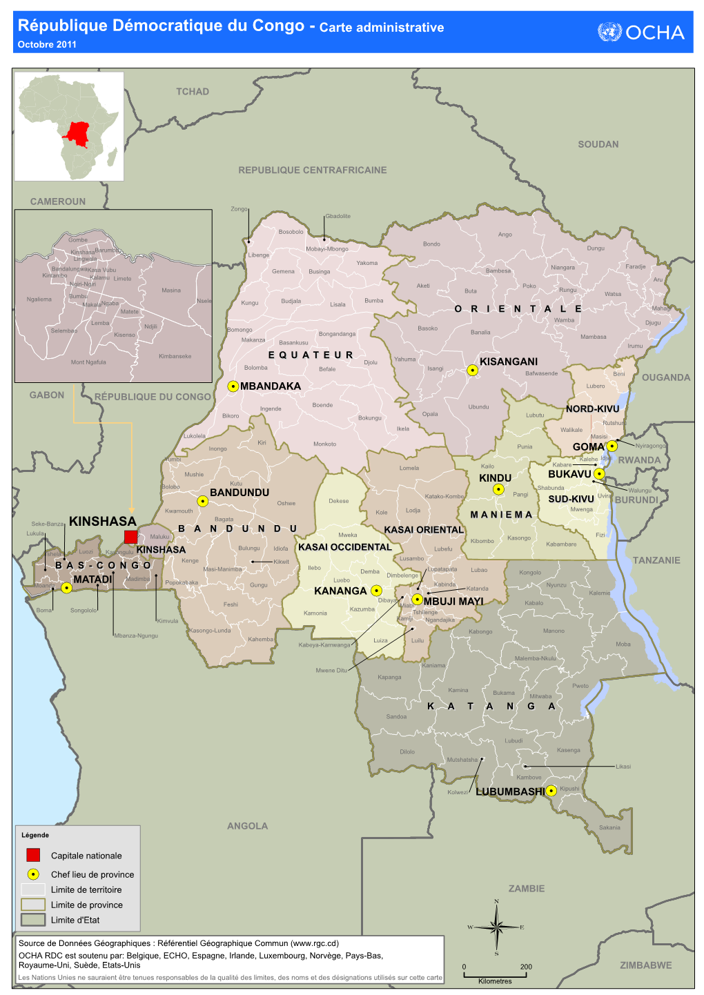 Republique Democratique Du Congo Reference
