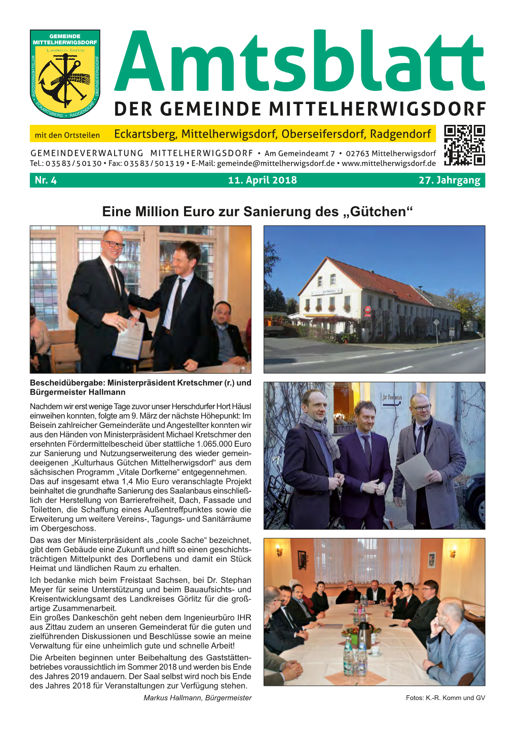 Amtsblatt April