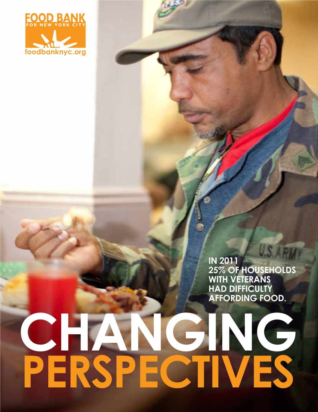 In 2011 25% of Households with Veterans Had Difficulty Affording Food