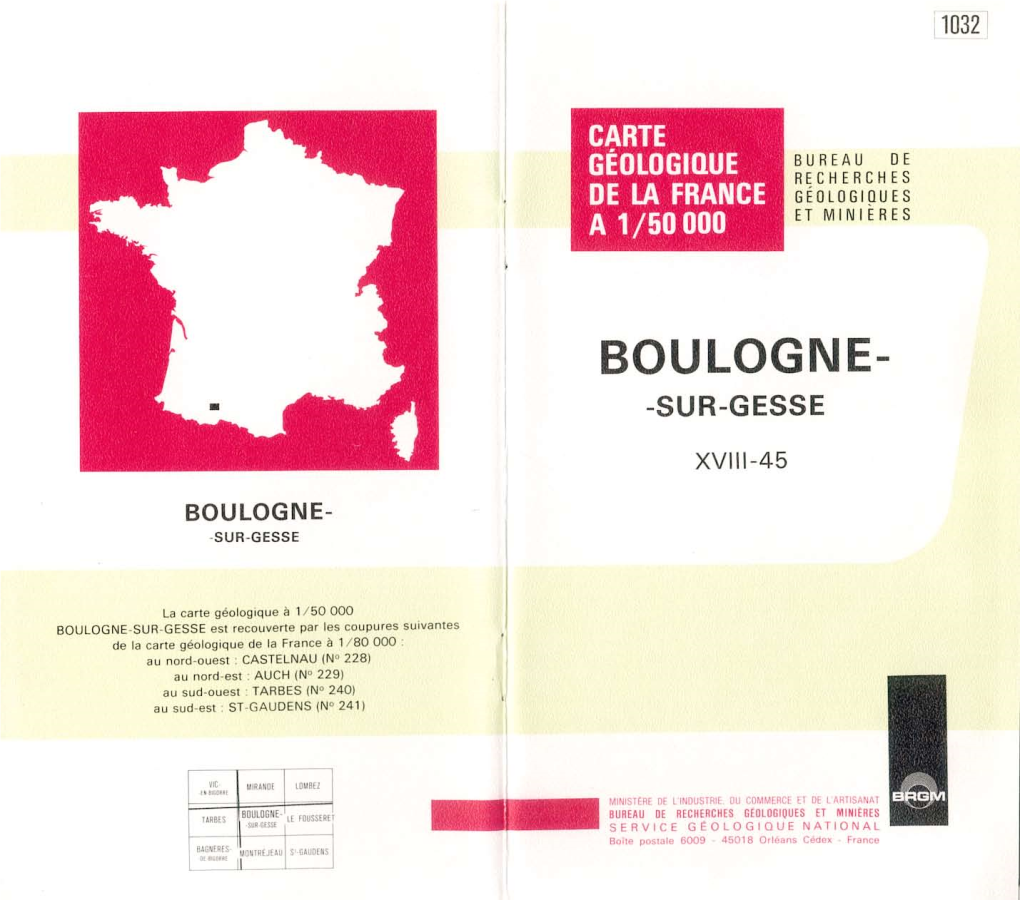 Boulogne-Sur-Gesse S'étend, Aux Limites Des Départements Du Gers, De La Haute-Garonne Et Des Hautes-Pyrénées, Au-Delà De La Bordure Nord-Est Du Plateau De Lannemezan