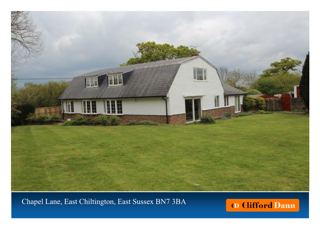 Chapel Lane, East Chiltington, East Sussex BN7 3BA