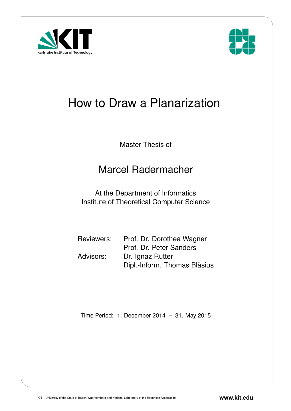 How to Draw a Planarization