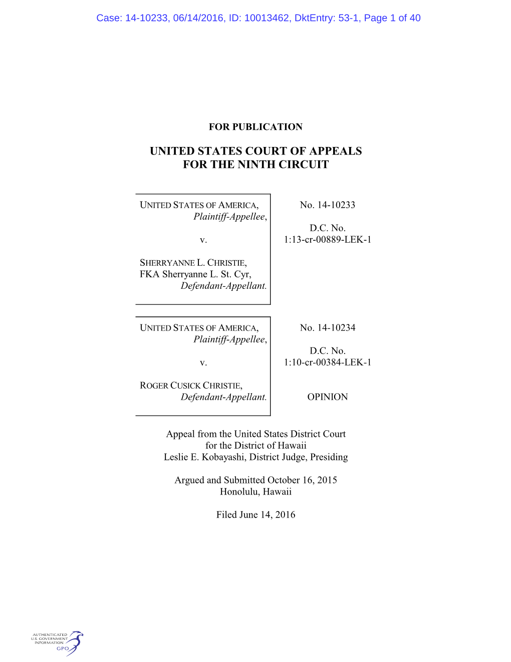 United States Court of Appeals for the Ninth Circuit