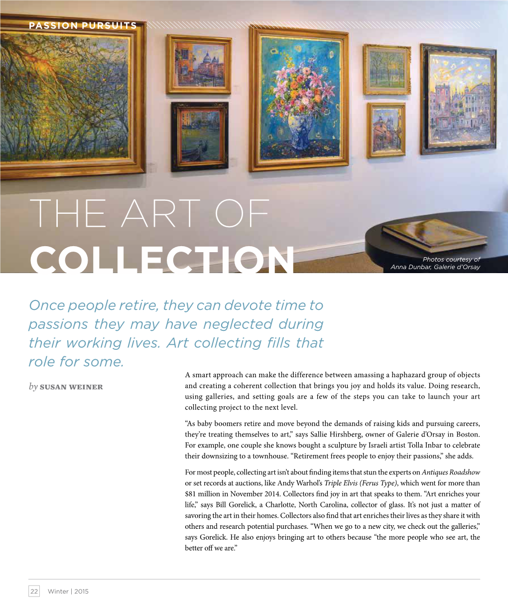 The Art of Collection