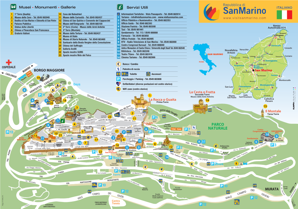 Mappa Del Centro Storico