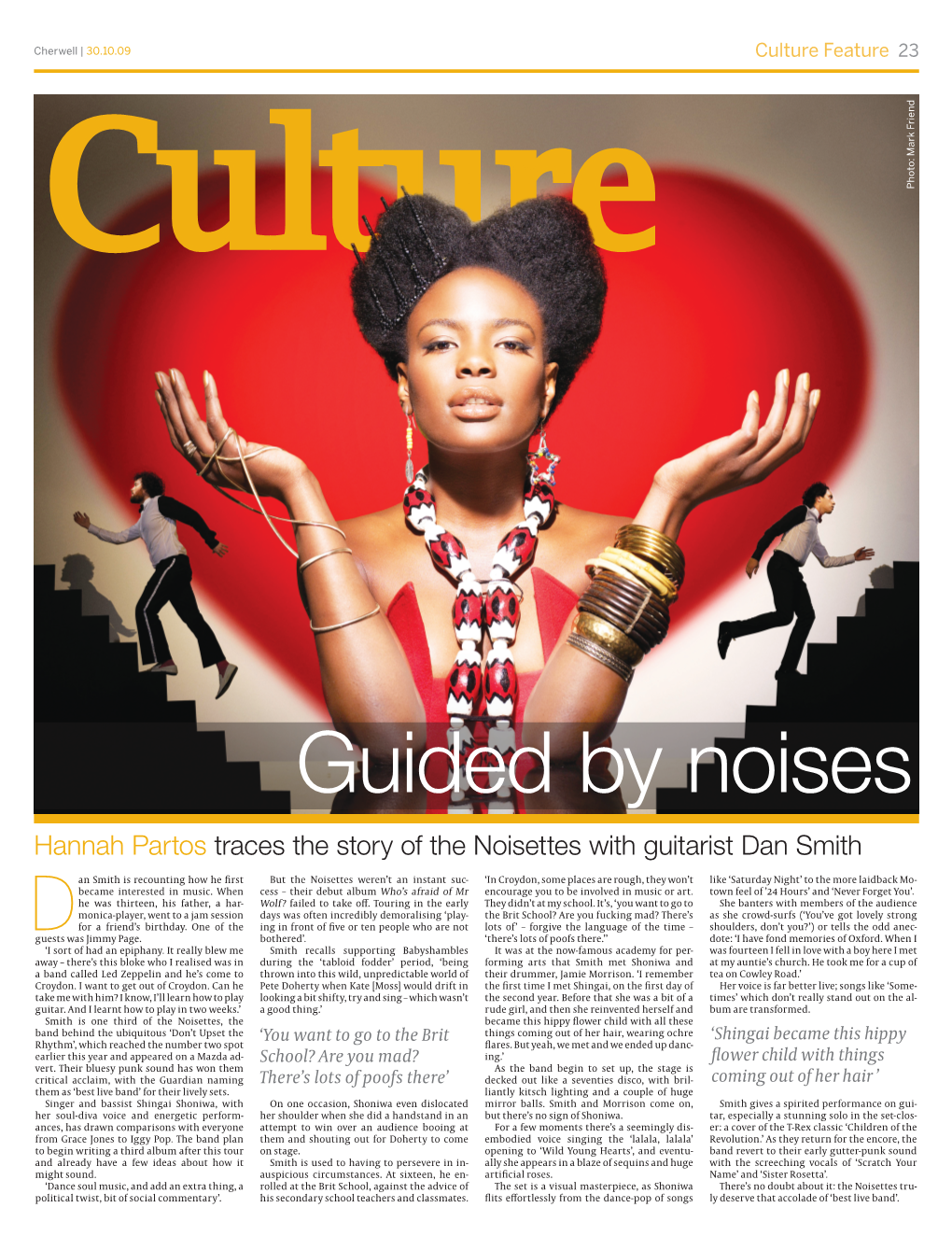 Hannah Partos Traces the Story of the Noisettes with Guitarist Dan Smith