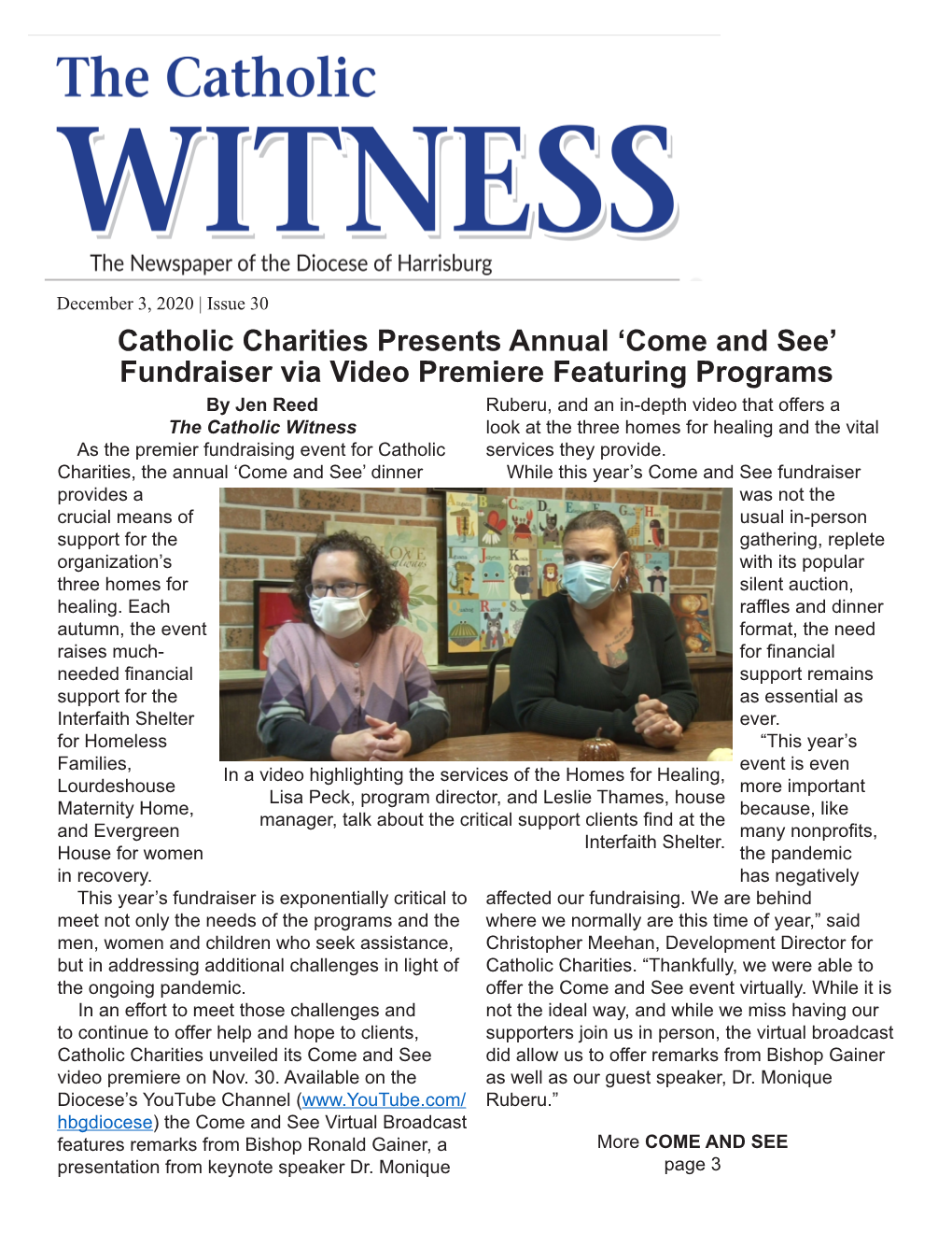 Catholic Charities Presents Annual