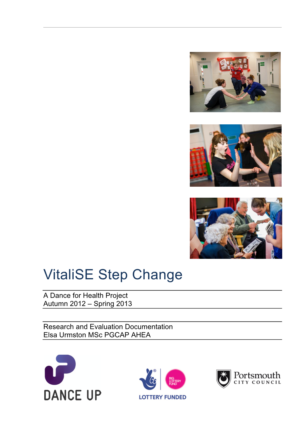 Dance up Vitalise Step Change Evaluation