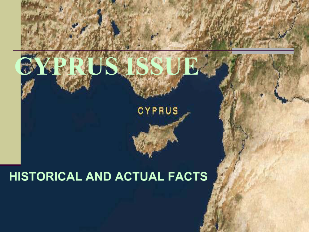 Cyprus Issue