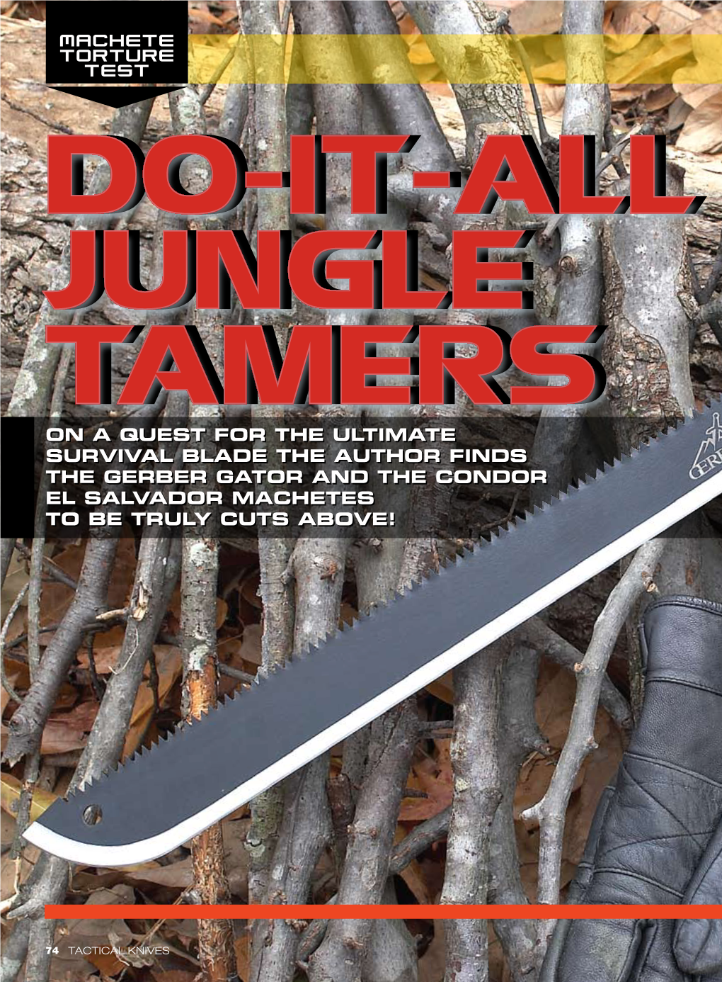 Do-It-All Jungle Tamers
