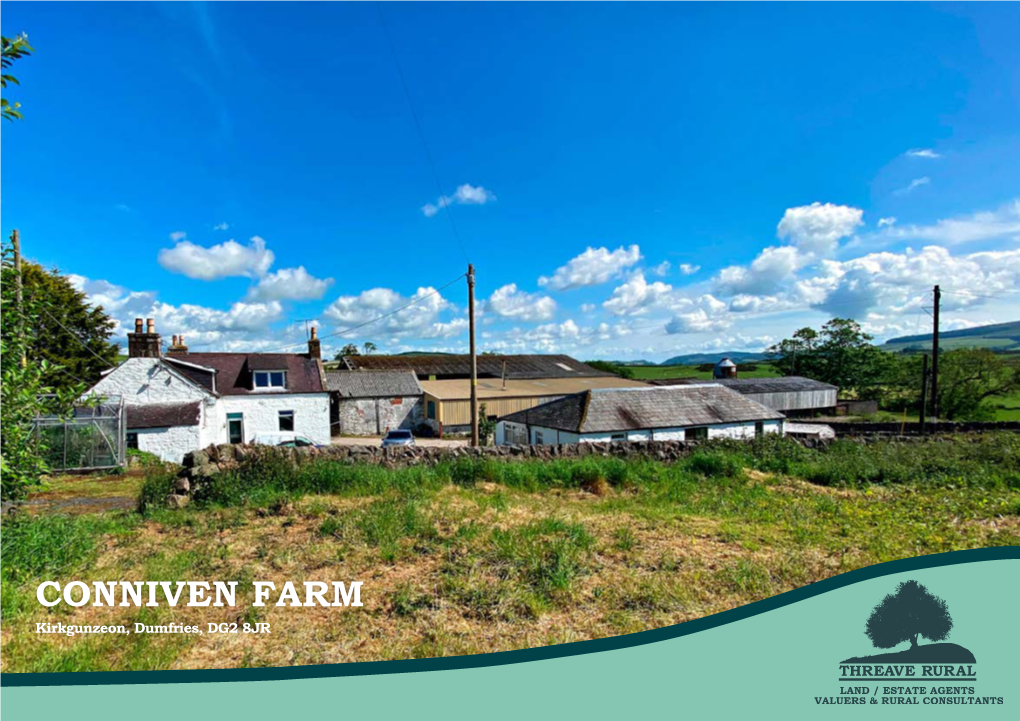 CONNIVEN FARM Kirkgunzeon, Dumfries, DG2 8JR Location Plan