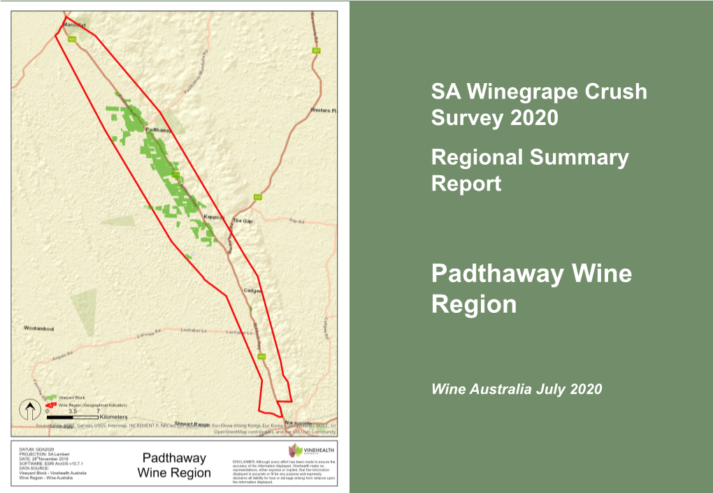 Padthaway Wine Region