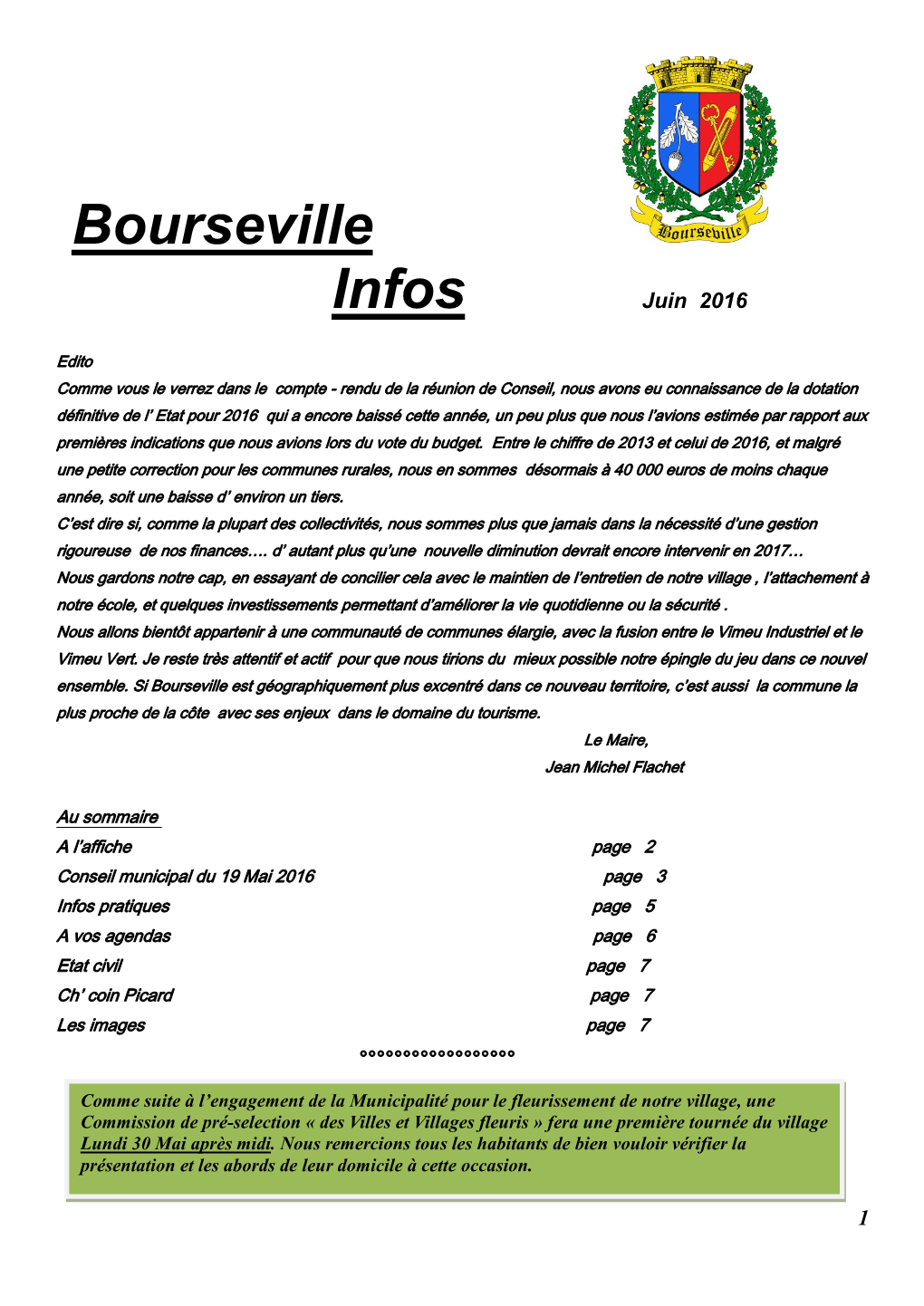 Bourseville Infos