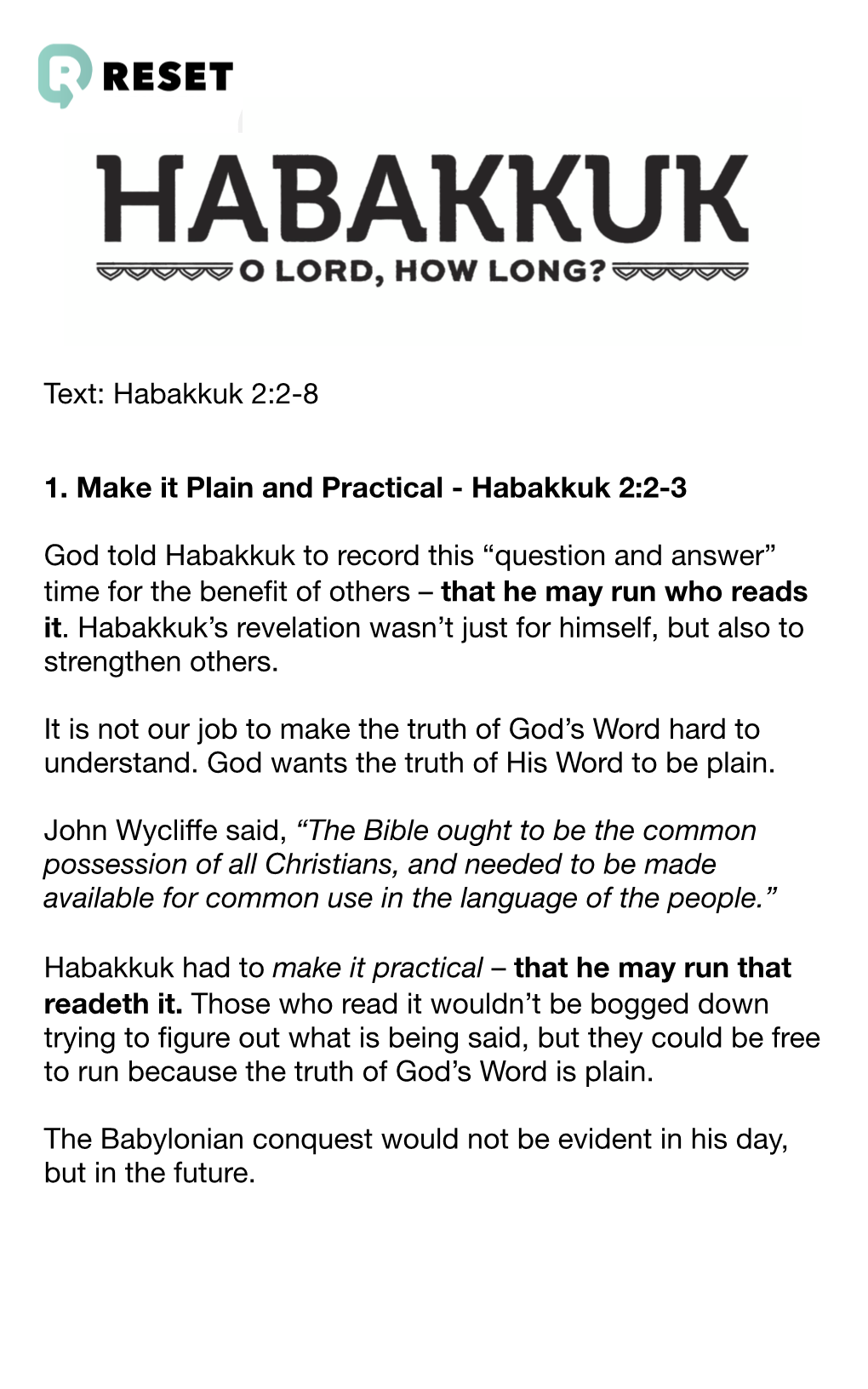 May 17 Habakkuk Handout