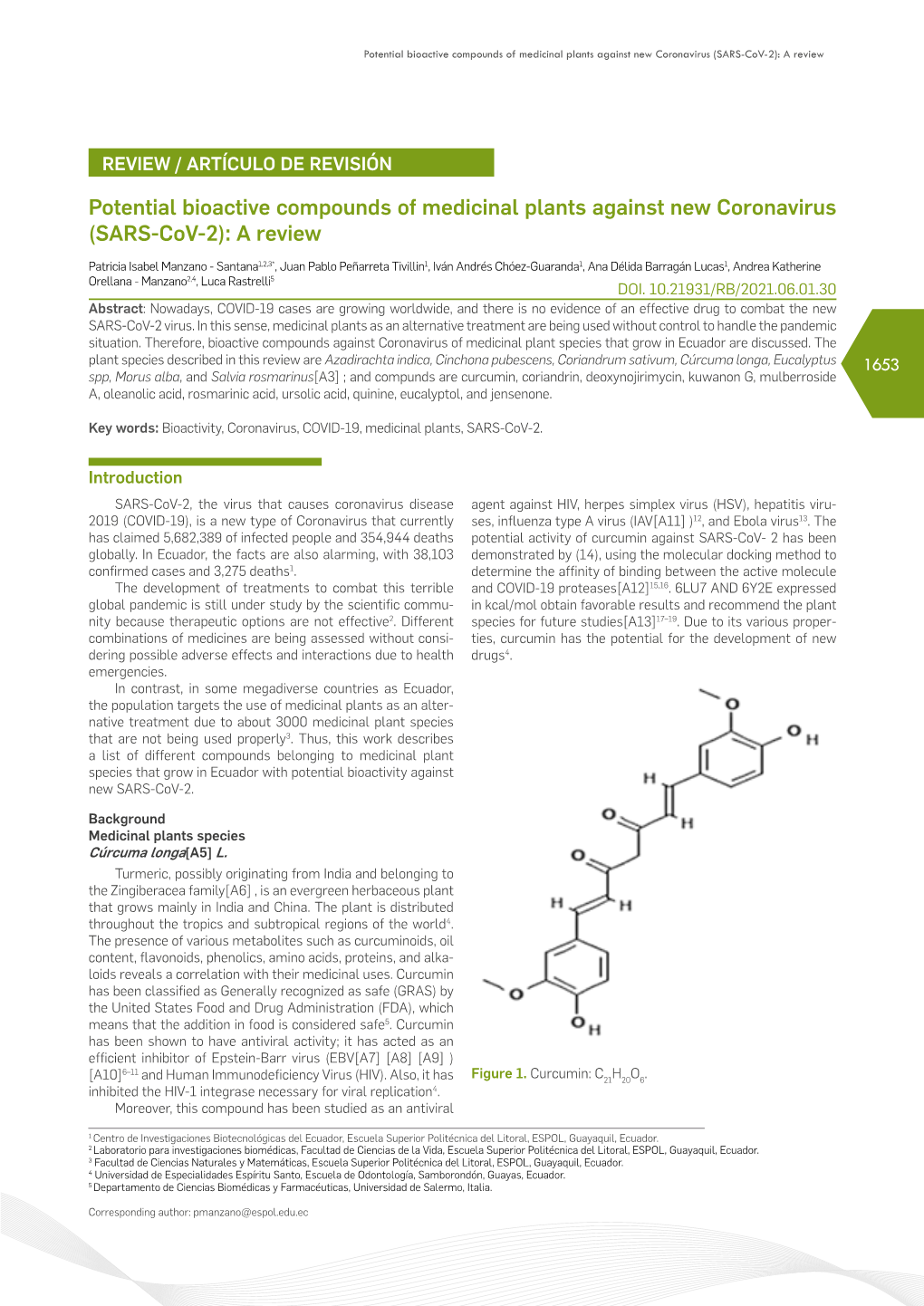 Potential Bioactive Compounds of Medicinal Plants Against New Coronavirus (SARS-Cov-2): a Review