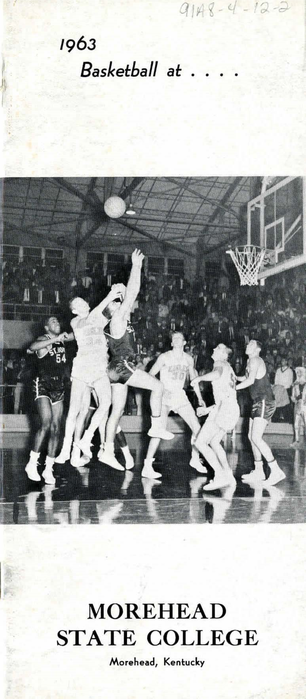 1963 Basketball at ...Morehead State College