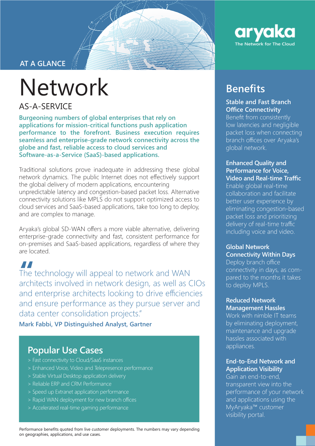 Network As-A-Service | at a Glance