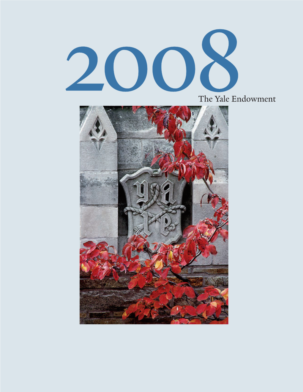 2008The Yale Endowment