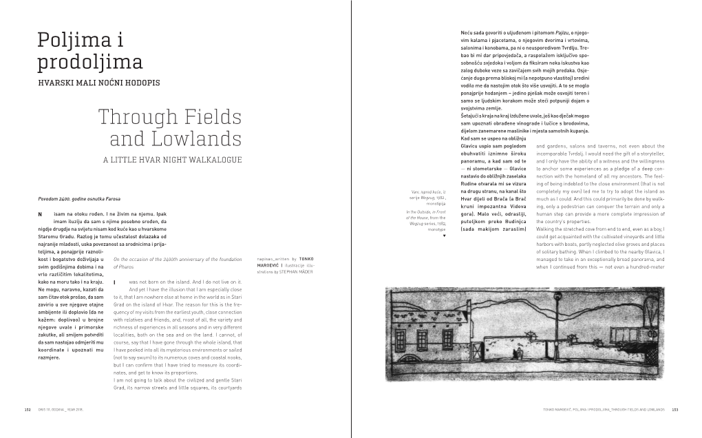 Through Fields and Lowlands Poljima I Prodoljima