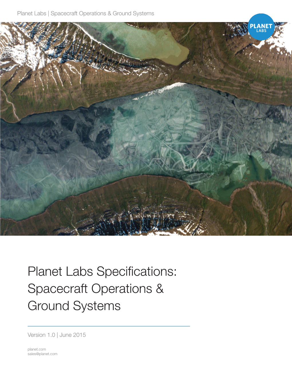 Planet Labs Specifications: Spacecraft Operations & Ground Systems