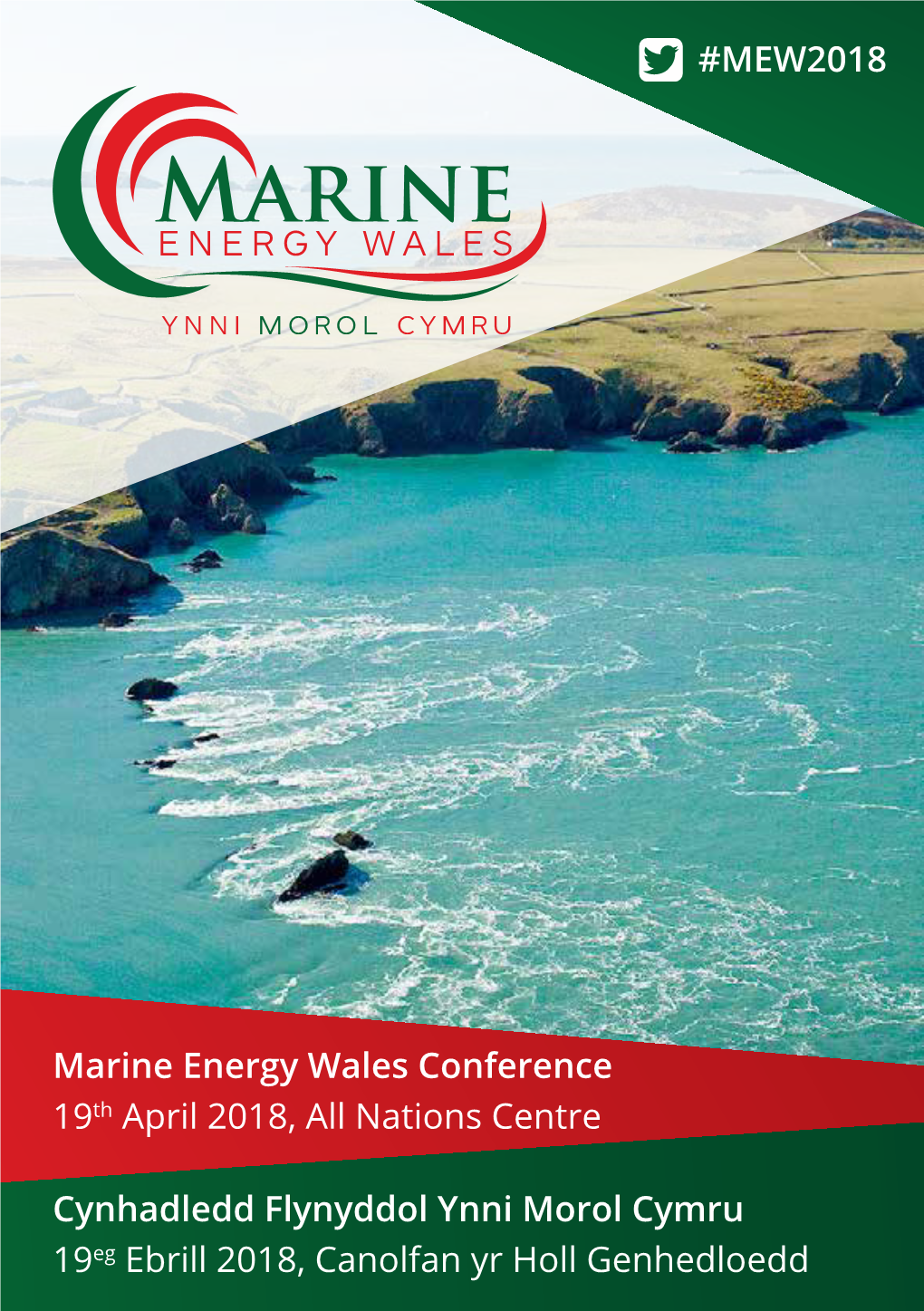 MEW2018 Marine Energy Wales Conference 19Th April 2018, All Nations Centre Cynhadledd Flynyddol Ynni Morol Cymru 19Eg Ebrill 20