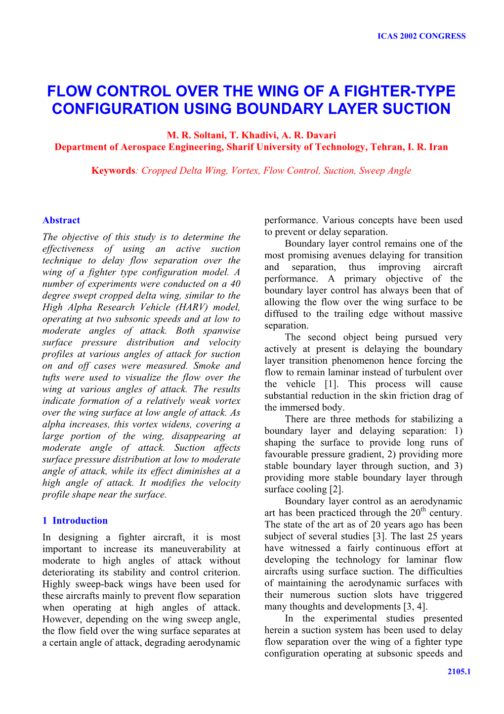 Flow Control Over the Wing of a Fighter-Type Configuration Using Boundary Layer Suction