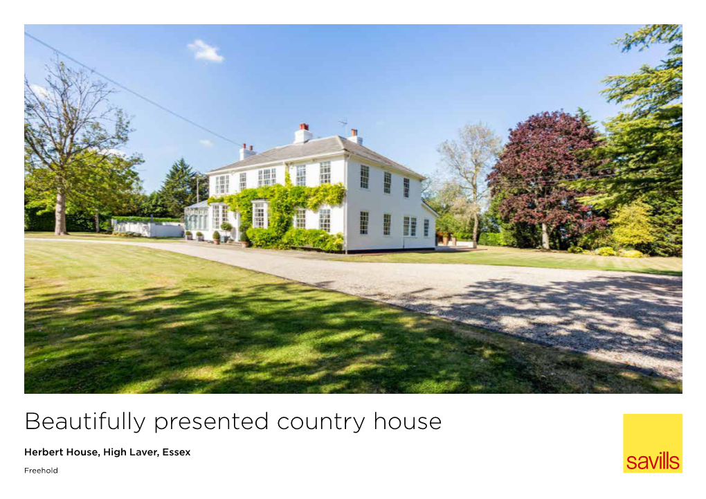 Beautifully Presented Country House
