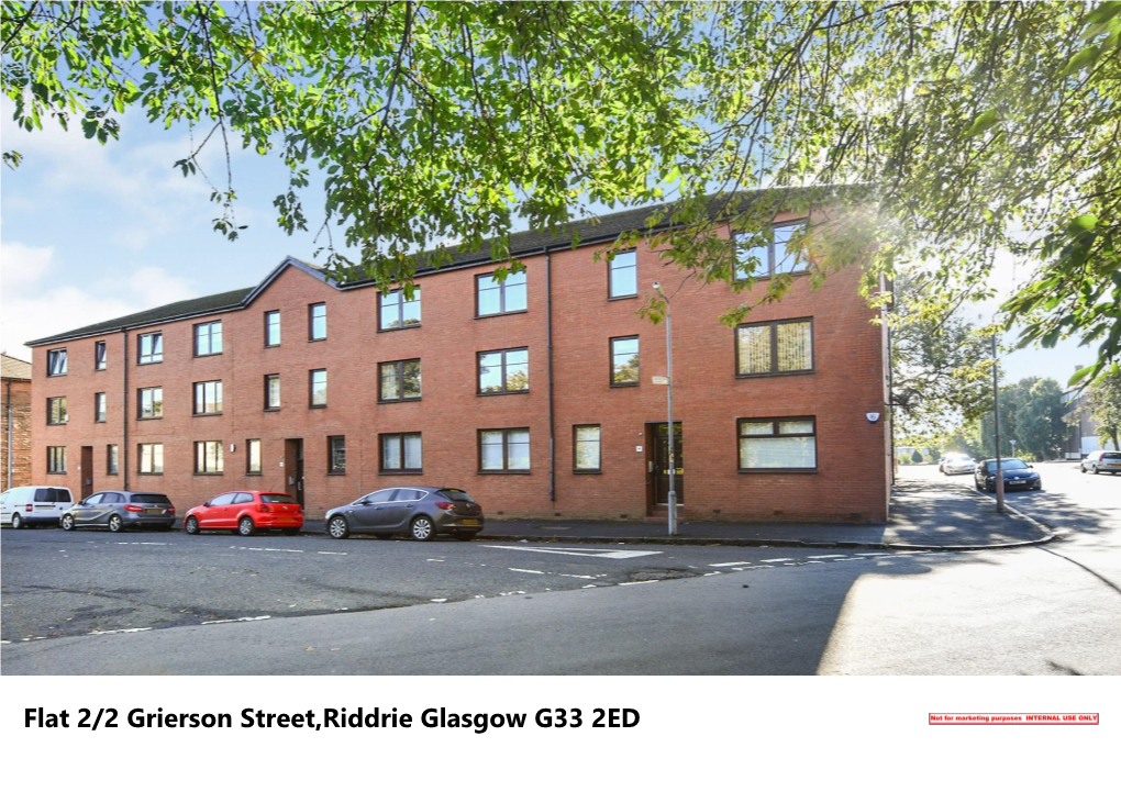 Flat 2/2 Grierson Street,Riddrie Glasgow G33 2ED Welcome To