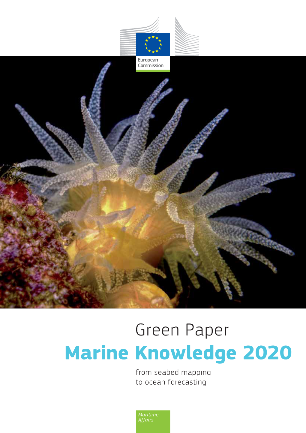 Green Paper Marine Knowledge 2020 from Seabed Mapping to Ocean Forecasting