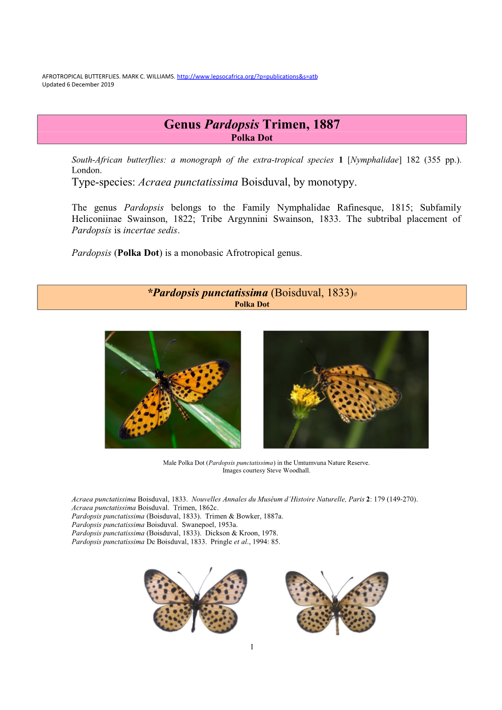 344 Genus Pardopsis Trimen