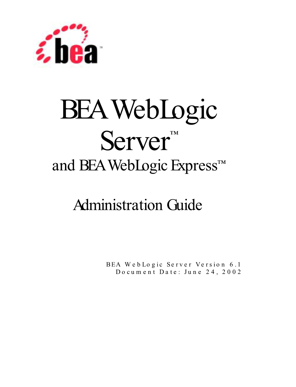 Server™ BEA Weblogic
