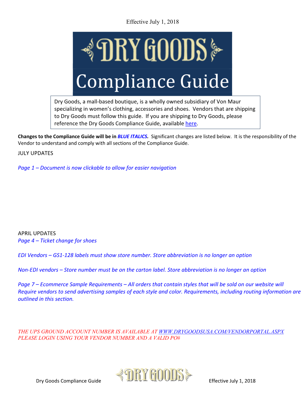 Compliance Guide