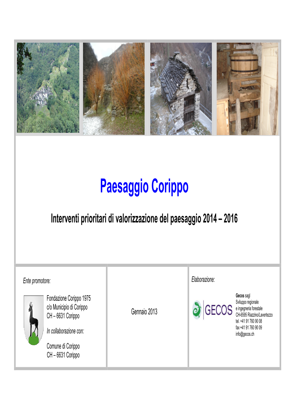 Paesaggio Corippo