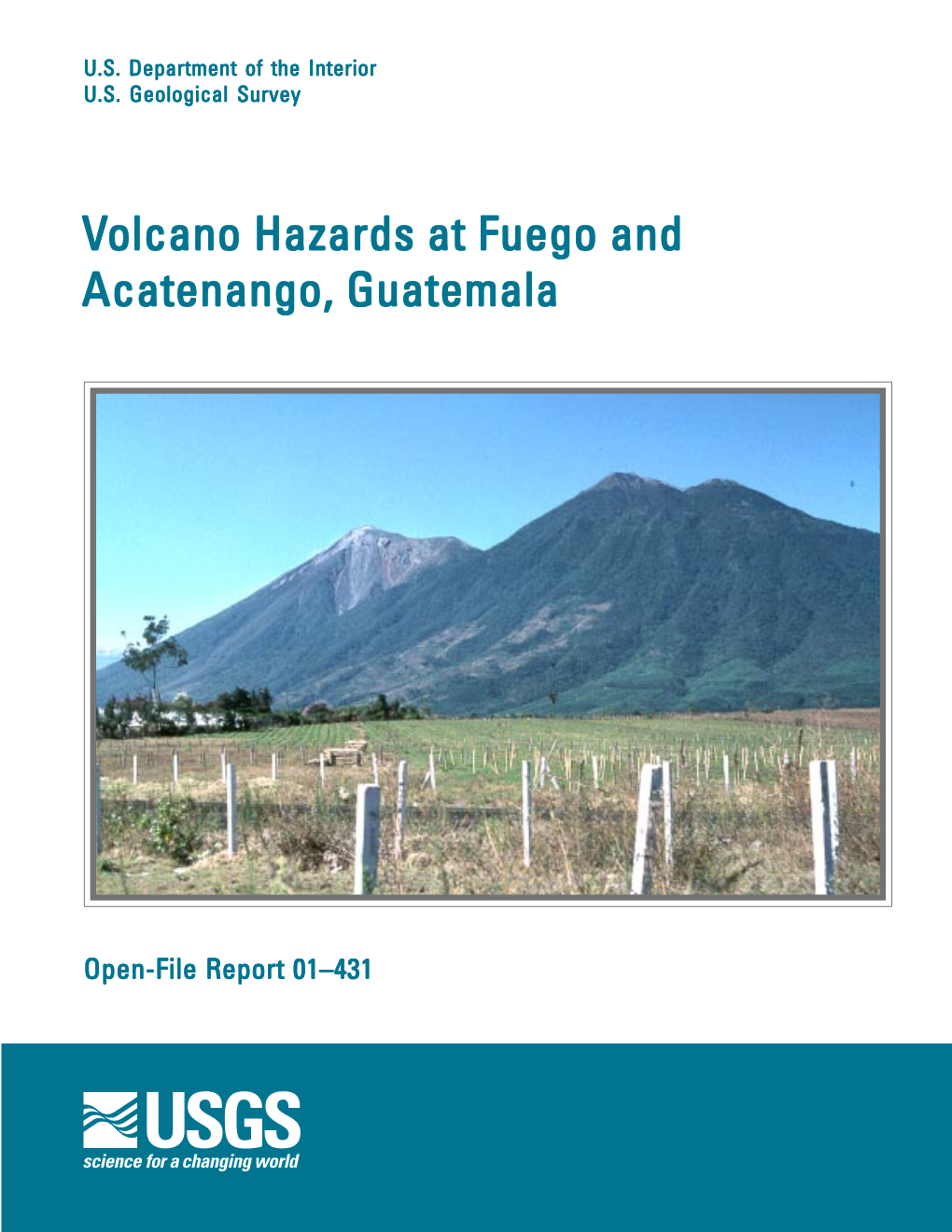 Volcano Hazards at Fuego and Acatenango, Guatemala