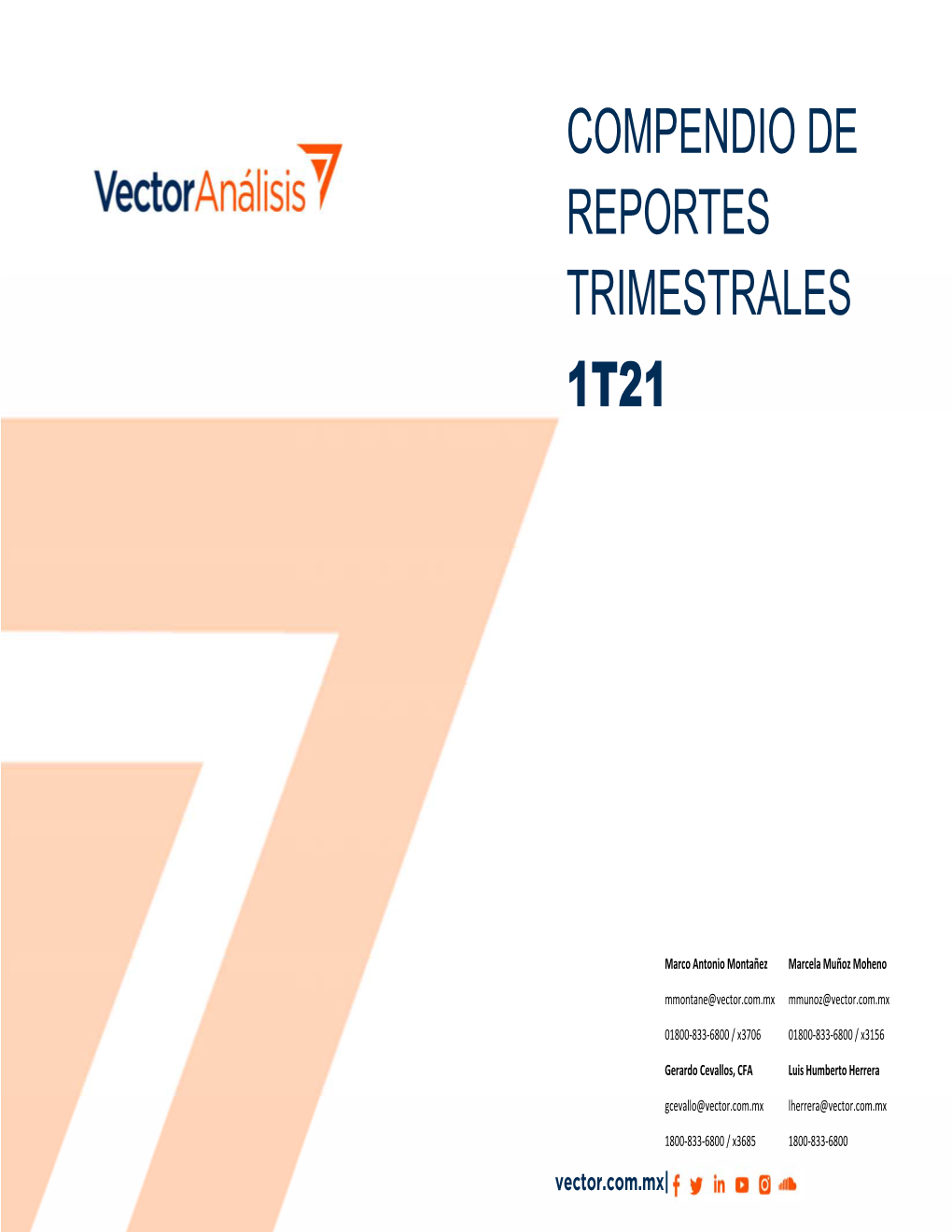 Compendio De Reportes Trimestrales 1T21