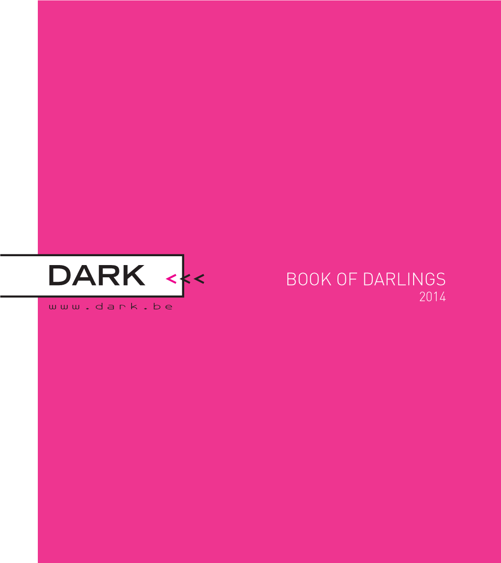 Book of Darlings 2014