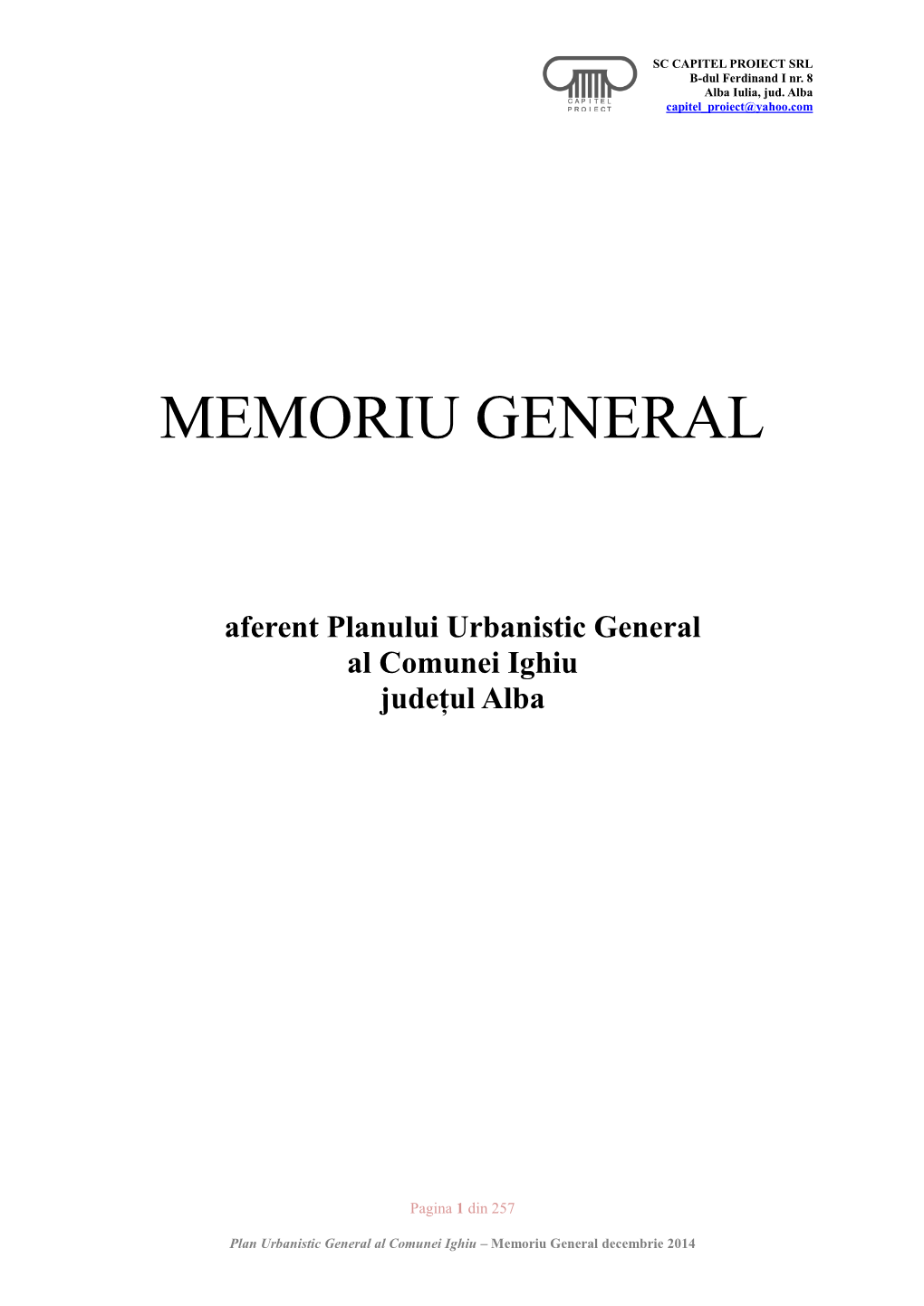 Memoriu General PUG IGHIU.Pdf