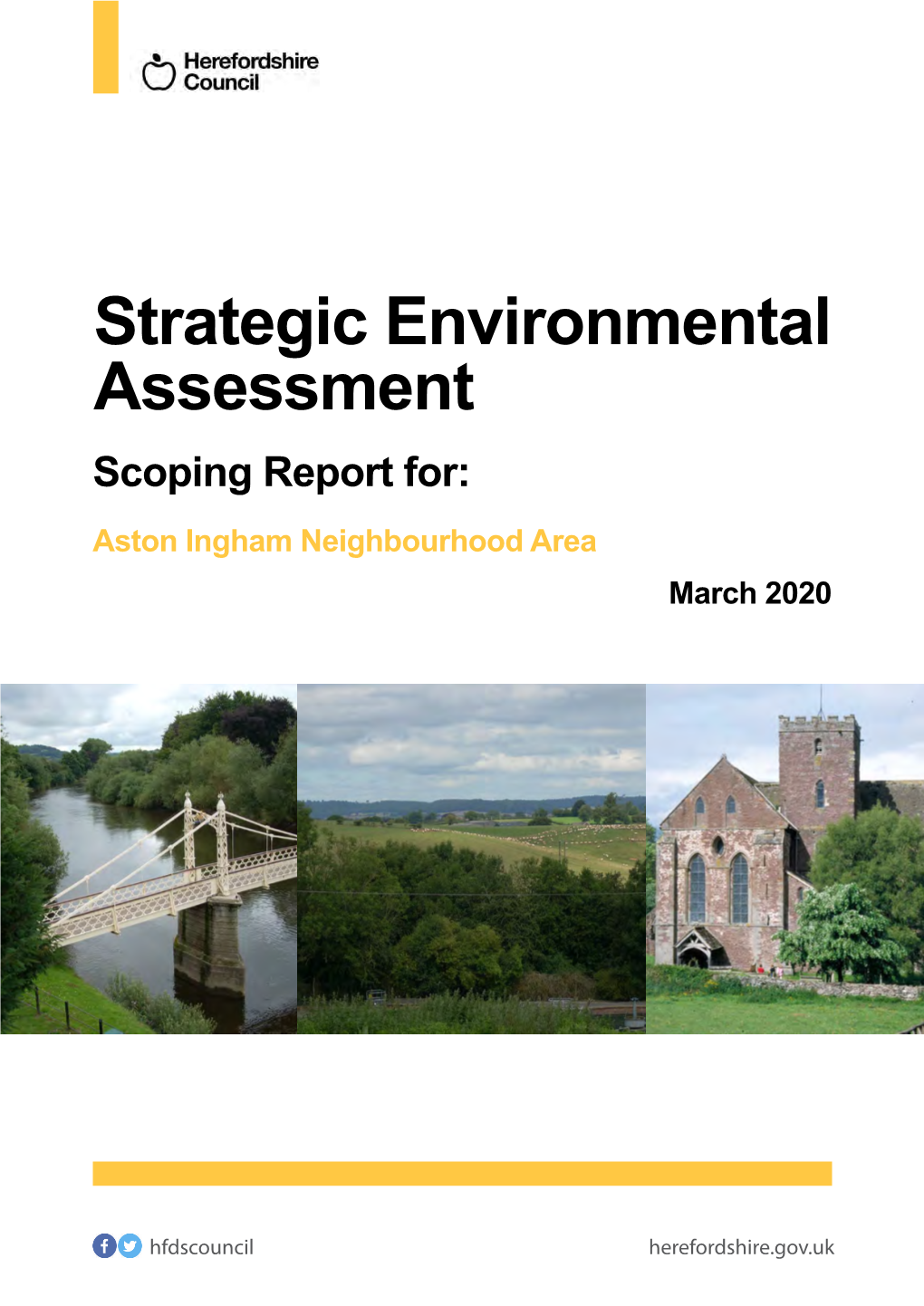 Aston Ingham Scoping Report March 2020