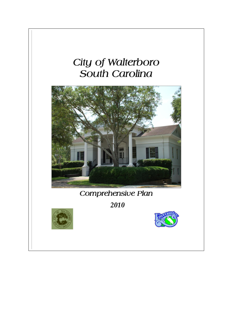 Walterboro Comprehensive Plan 2 March 2010