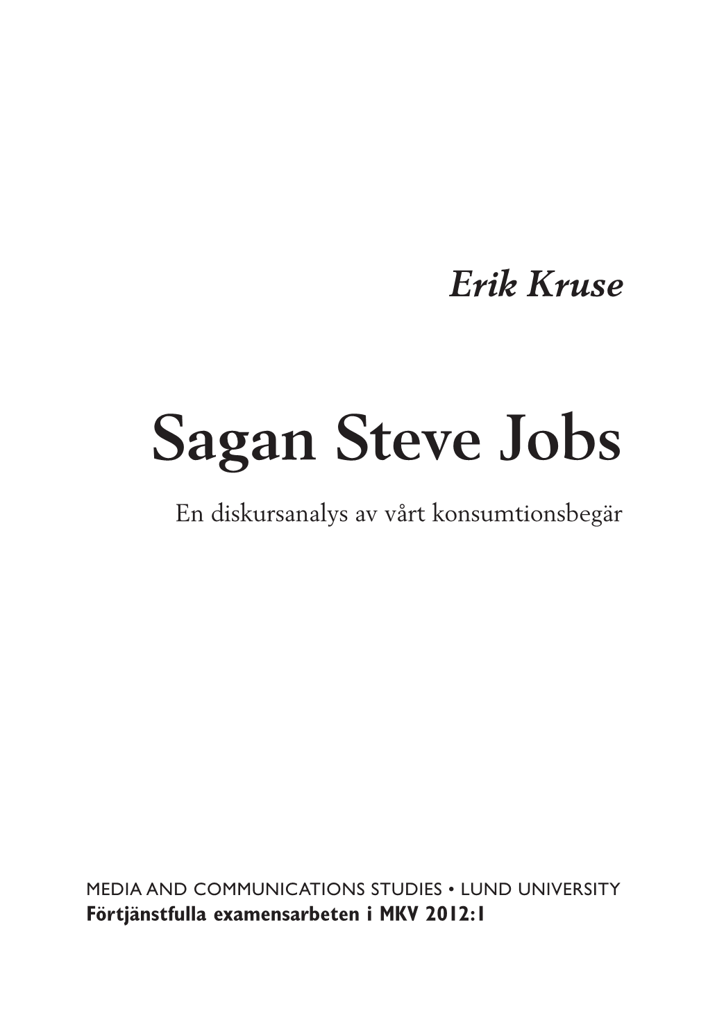 Sagan Steve Jobs