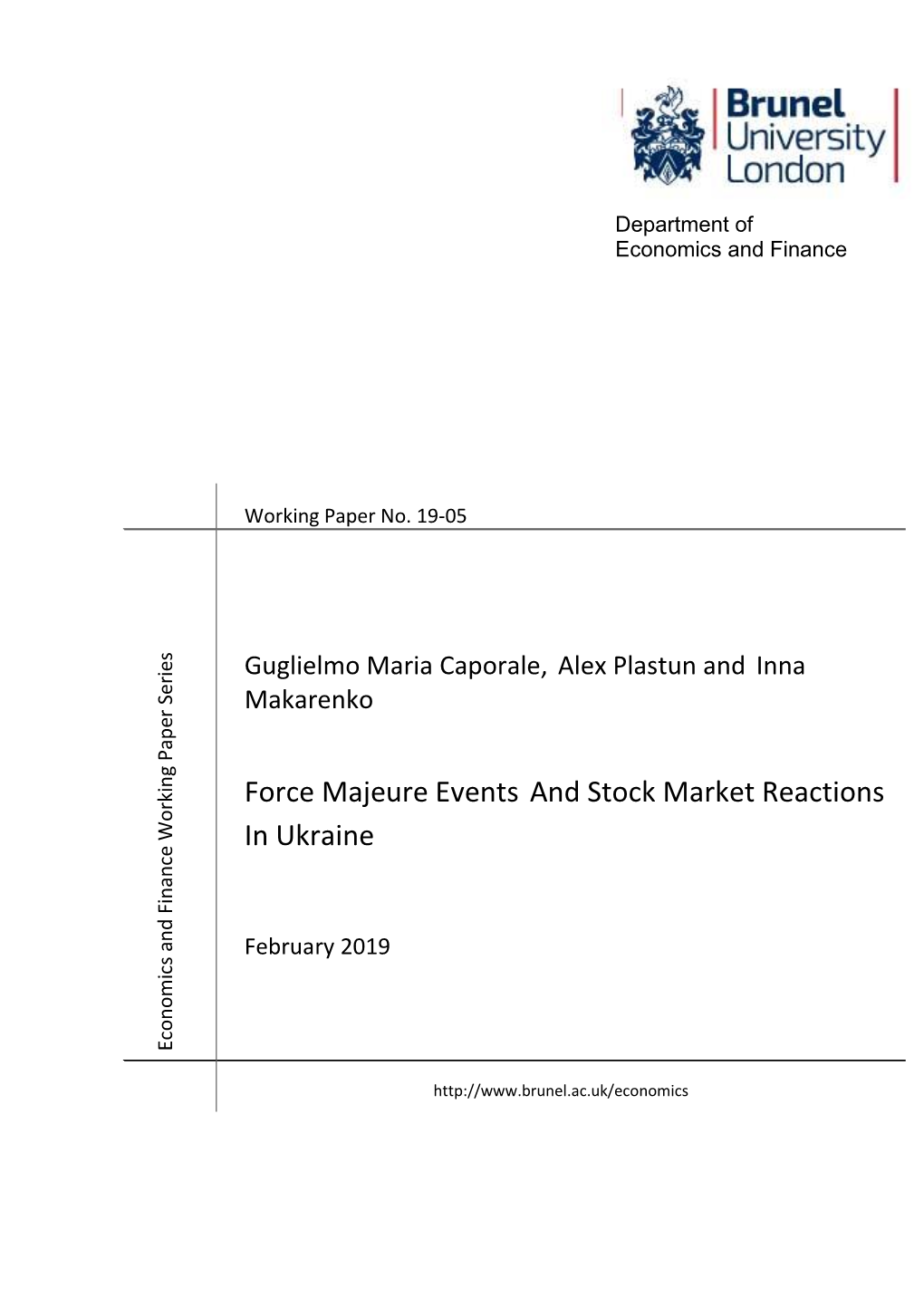 Force Majeure Events and Stock Market Reactions in Ukraine