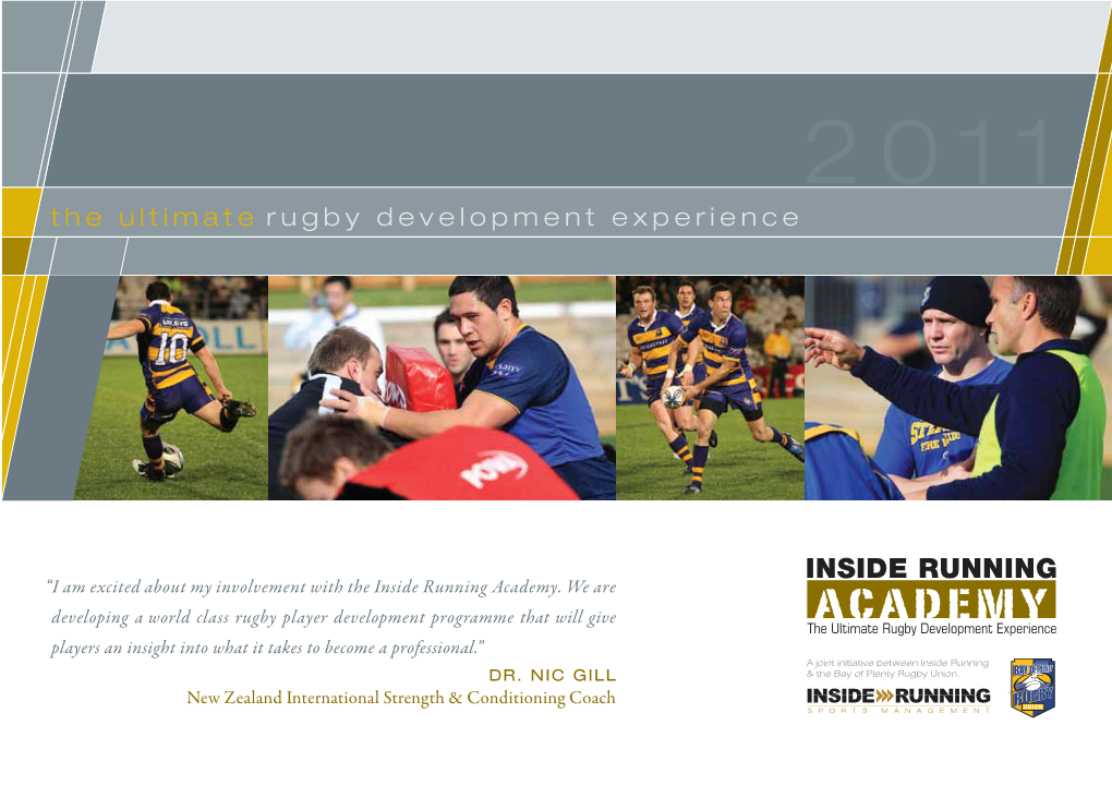 Rugby Development Experience the Ultimate