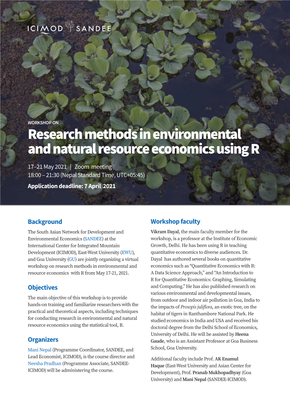 Research Methods in Environmental and Natural Resource Economics